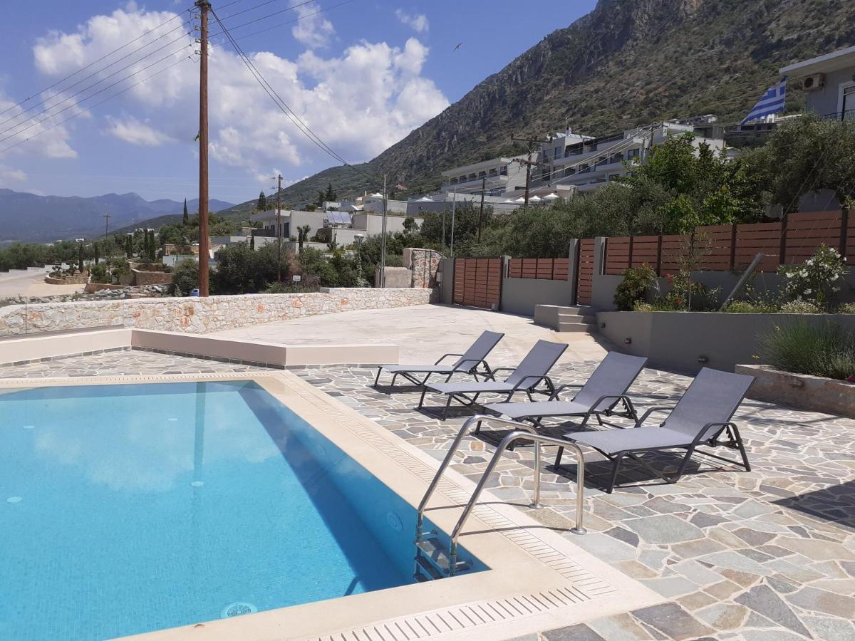 Villa Dafni - Infinite Sea Vistas With Private Pool Kalamata Exteriör bild